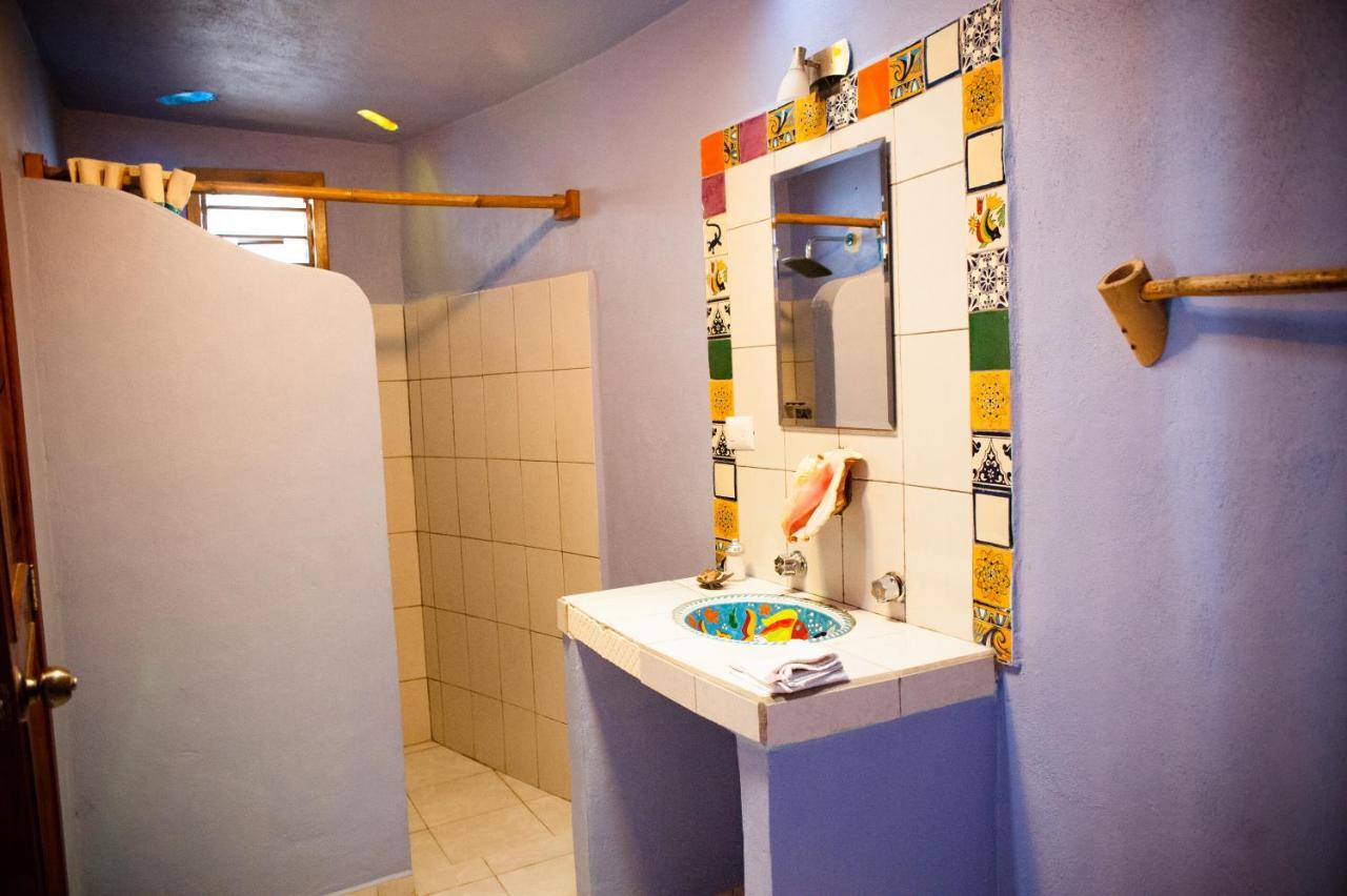 Nacional Beach Club & Bungalows Mahahual Bagian luar foto